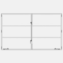 Load image into Gallery viewer, AIR WINDOW 0V 2H - DOUBLE CASEMENT LANDSCAPE