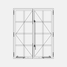 Load image into Gallery viewer, Air Window 1V 3H - Double Casement Portrait Double Point