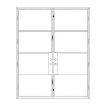 Load image into Gallery viewer, Custom Air 4 - Double Flat Steel Doors