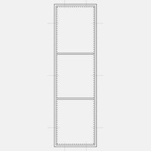 Load image into Gallery viewer, Sidelight panel for single or double doors. Comes with Polyurethane dual foam weather stripping inside each frame, and 3 tempered single pane glass - PINKYS