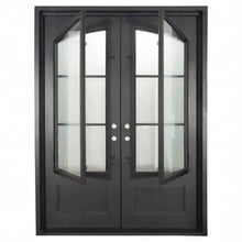 Load image into Gallery viewer, PINKYS Air 8 Black Steel Double Flat Doors