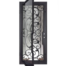Load image into Gallery viewer, PINKYS Dream Black Steel Single Flat Doors