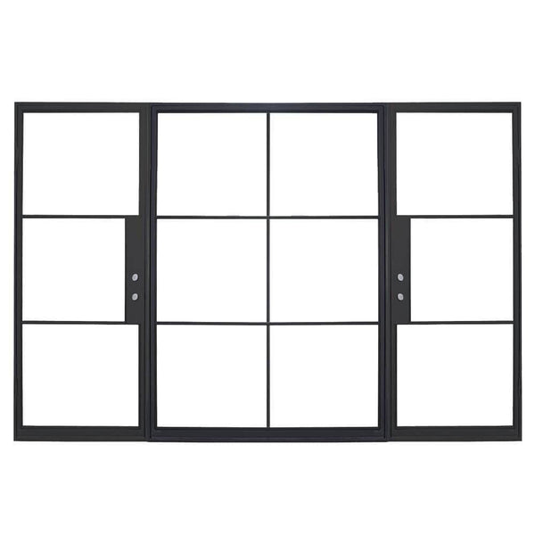 Air 4 - Dual Single with Middle Fixed Panel Flat | Standard Sizes