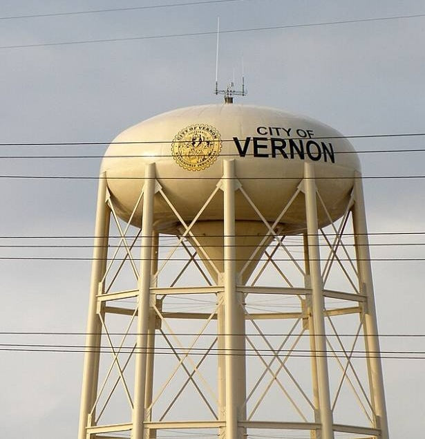 Vernon California Water Tower