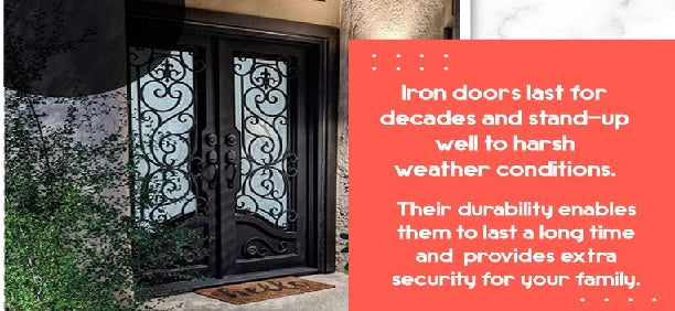 Advantages Of An Iron Door Unique Aesthetic