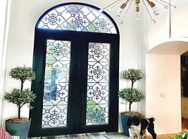 wrought iron front doors by Pinky’s Iron Doors