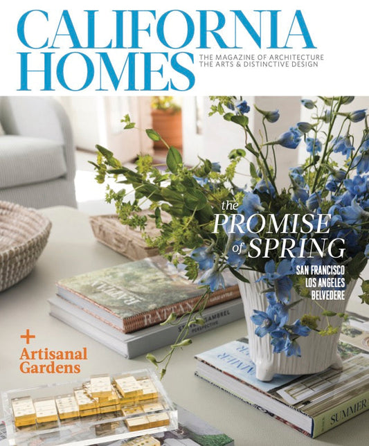 California Homes Magazine Pinkys Feature Cover
