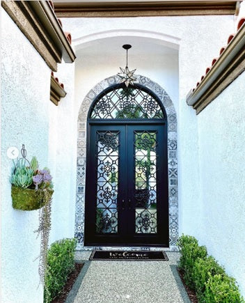 Elaborate Wrought Iron Entry Doors in Cambridge, MA