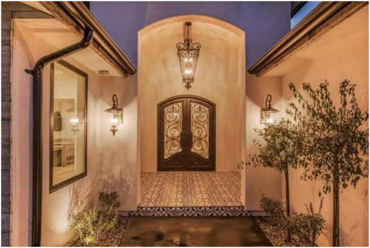 Installing a Custom Iron Entry Door 