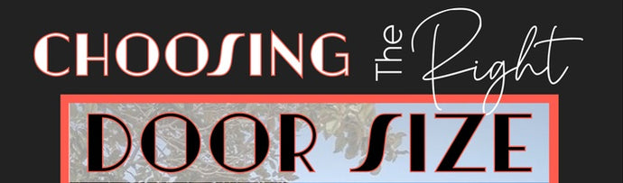 Choosing The Right Door Size