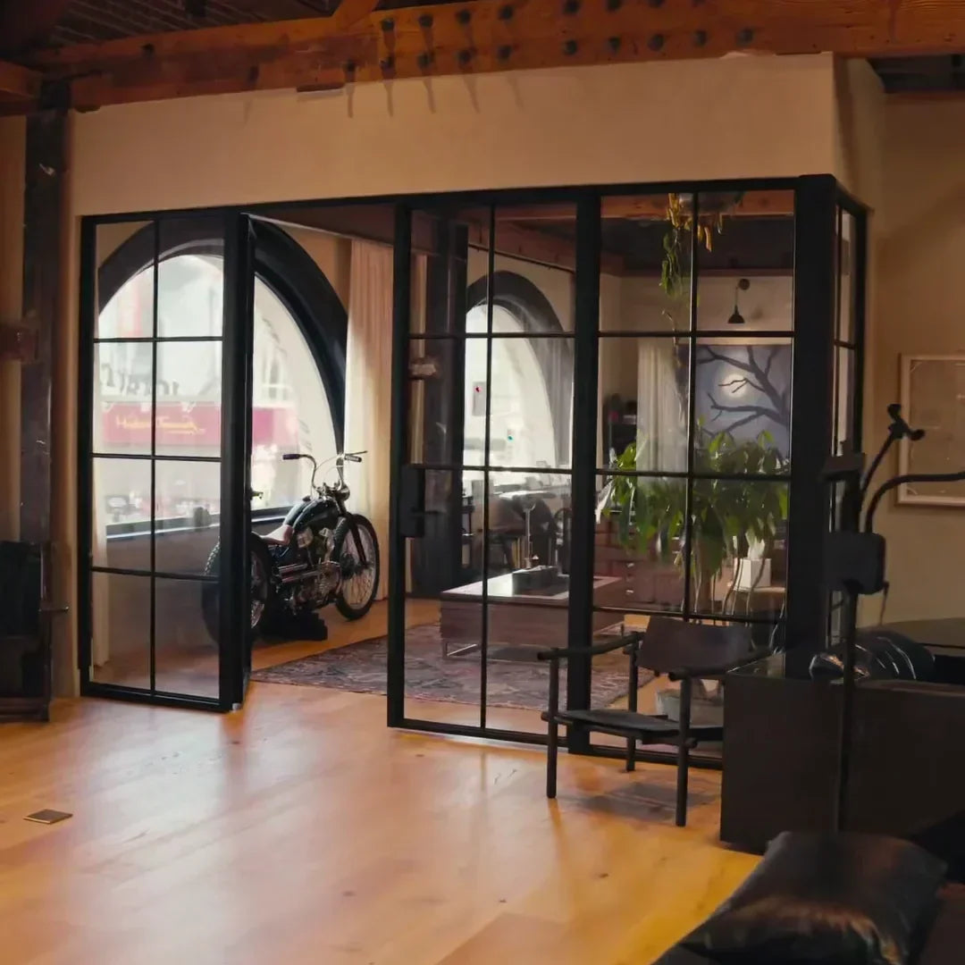 Commercial Steel Entrance Doors: Swing & Bi-Fold Guide