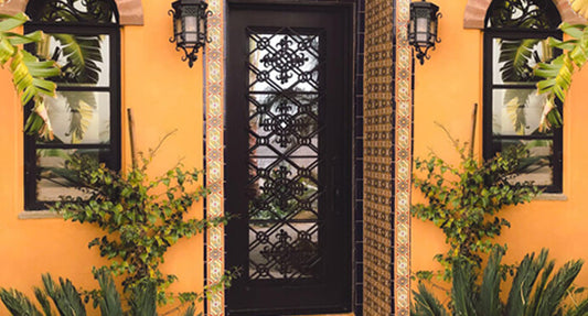 front iron door