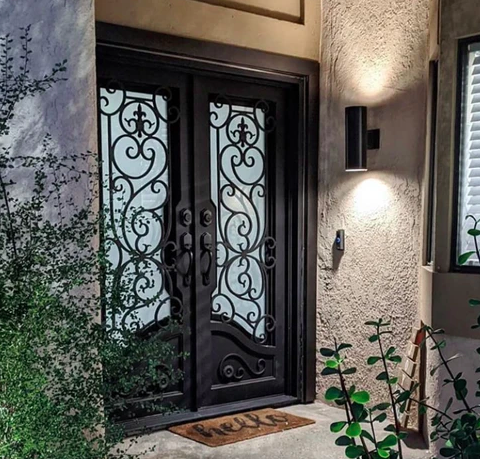 Flamboyant Statement-Making Wrought Iron Doors for Your San Antonio Home
