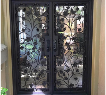 Personalize Your Home With The Right Iron Glass Door