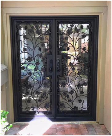 Personalize Your Home With The Right Iron Glass Door