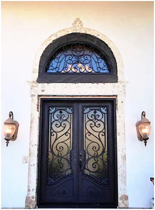 Glass and Iron - Is a Glass Front Door a Safe and Good Choice for Your Home?