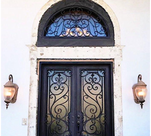 Glass and Iron - Is a Glass Front Door a Safe and Good Choice for Your Home?