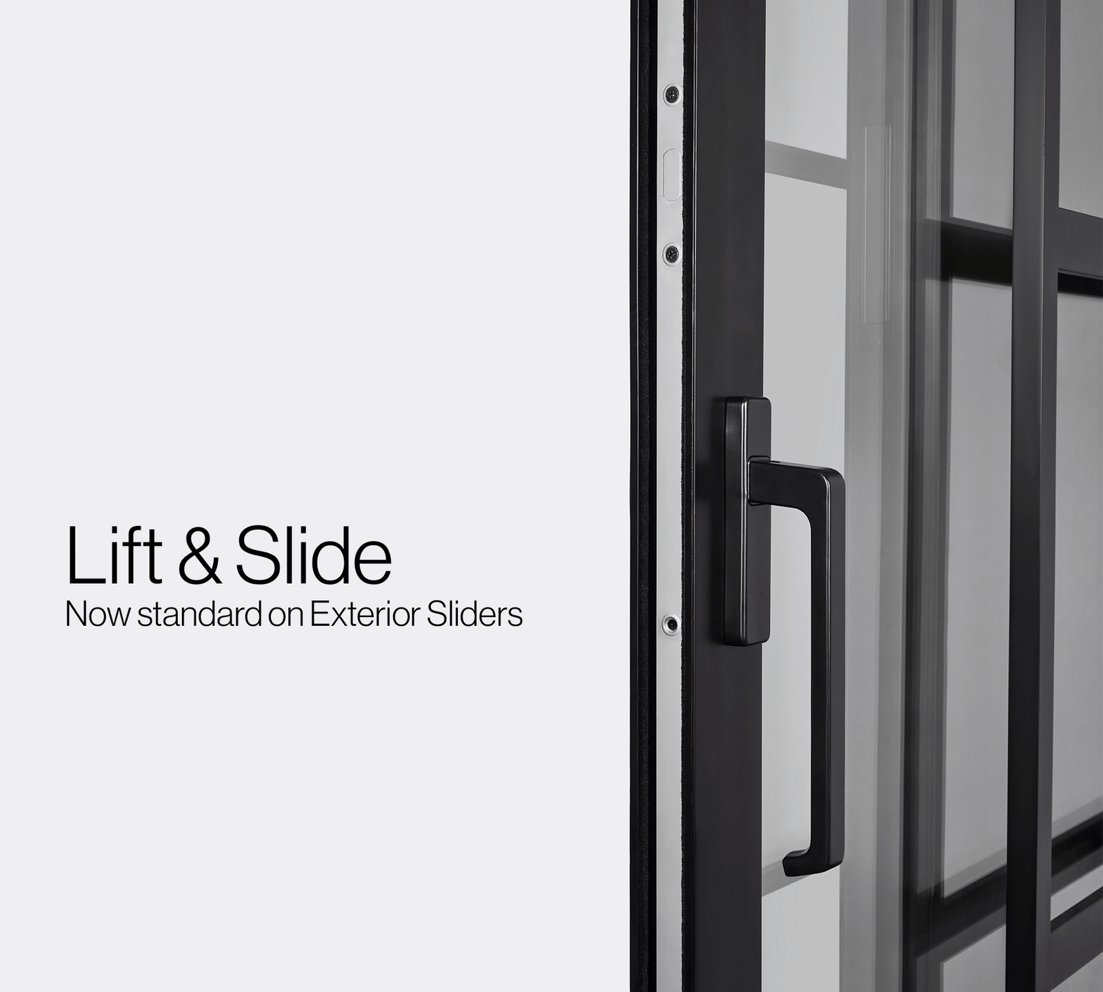 Lift and Slide mechanism on exterior sliding doors
