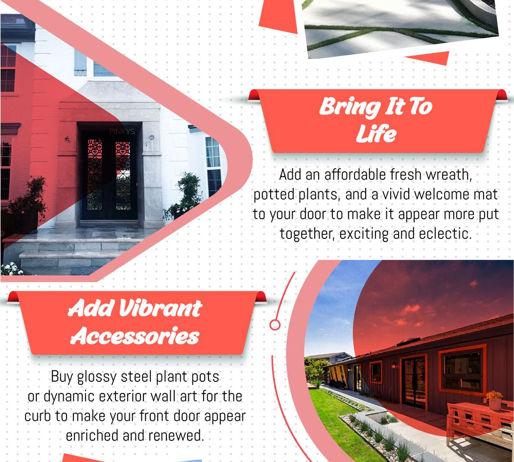 Unique Ways You Can Enhance The Front Door