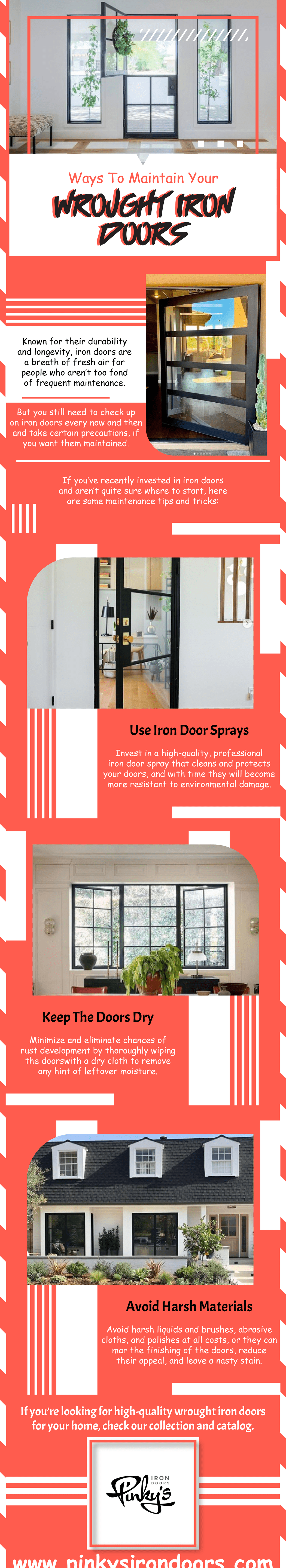Ways To Maintain Your Wrought Iron Doors