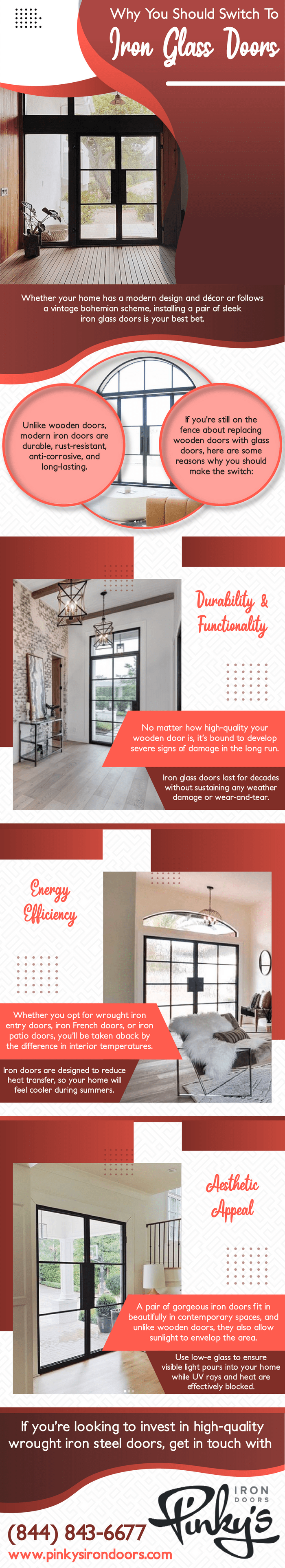 Why you Should Switch To Iron Glass Doors