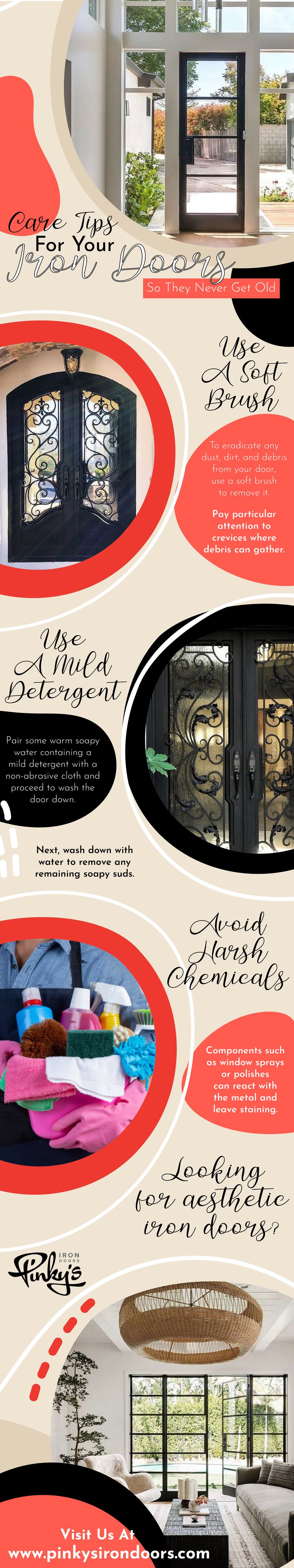 Care Tips For Your Iron Doors