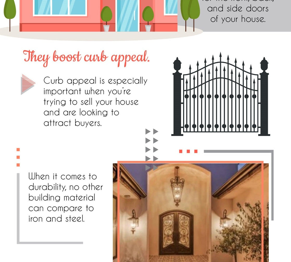 Wrought Iron Door: Why They're A Good Option