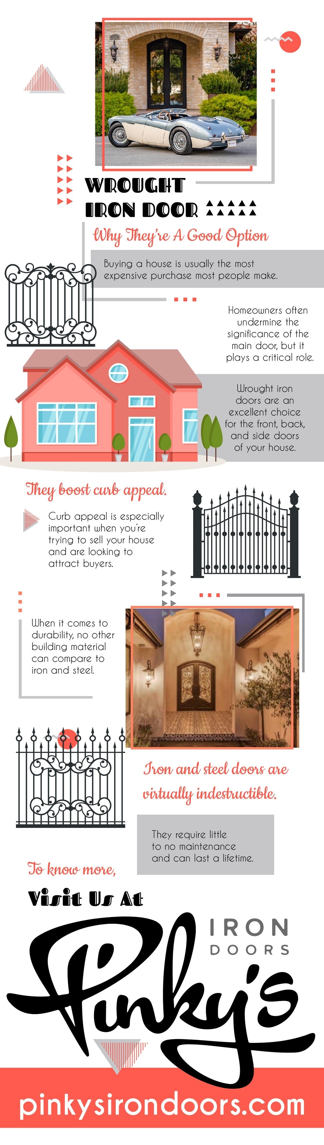 Wrought Iron Door: Why They're A Good Option