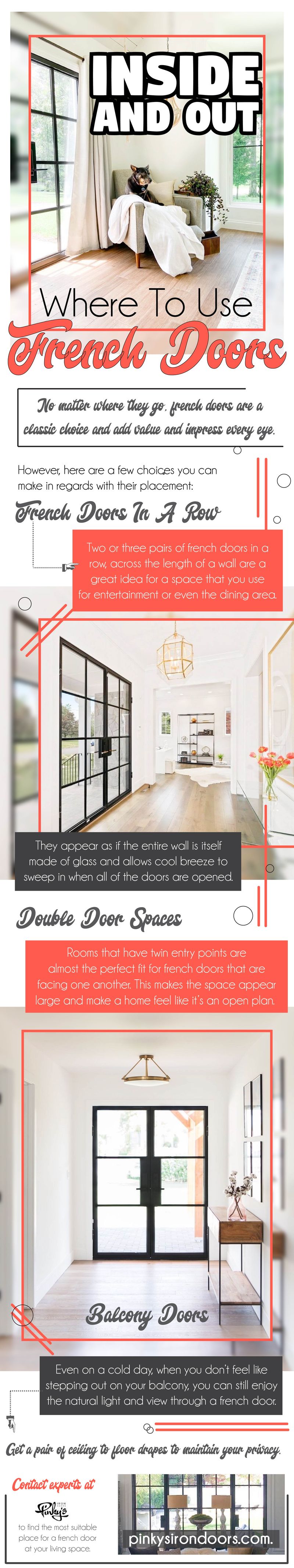 Inside And Out Where To Use French Doors