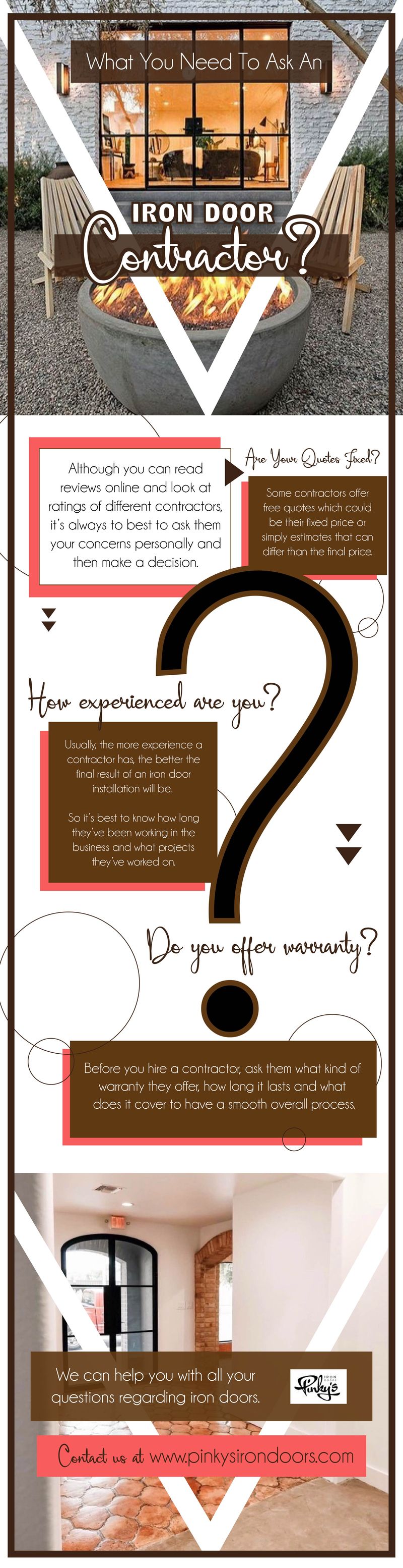 What You Need To Ask An Iron Door Contractor?