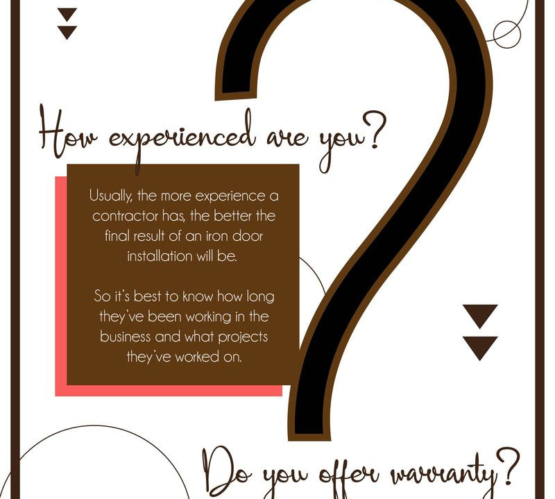 What You Need To Ask An Iron Door Contractor?