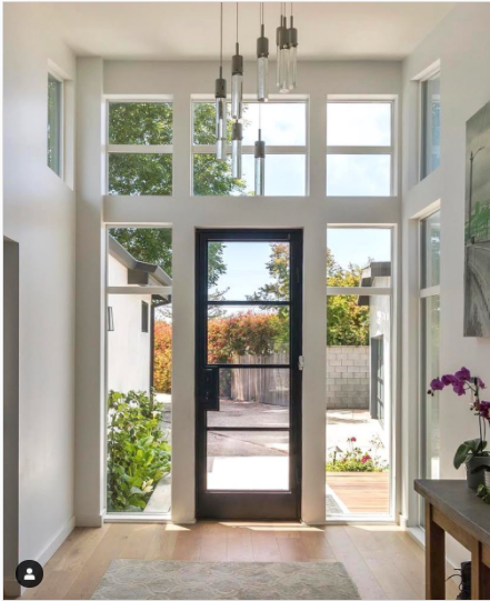 Color Schemes That Work Amazingly with Black Steel Doors