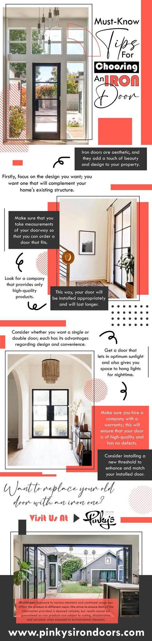 Must-Know Tips For Choosing An Iron Door