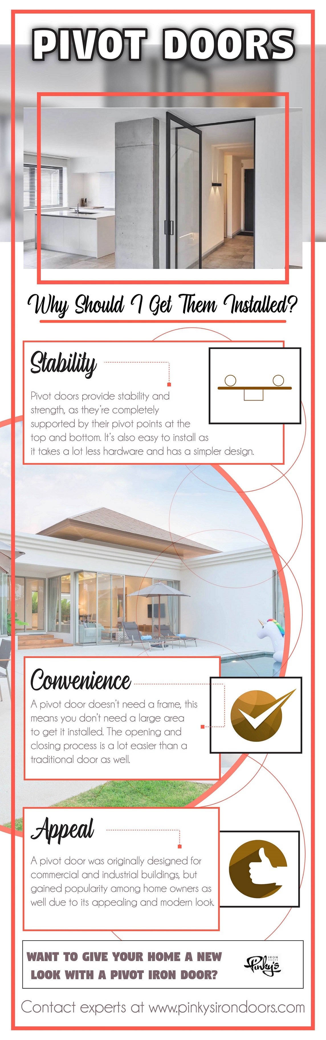 Pivot Doors: Why Should I Get Them Installed?