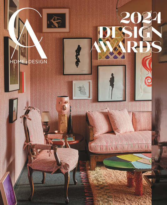 California Home + Design Magazine Pinkys Feature Cover