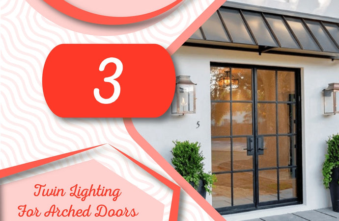 Unique Lighting ideas For Your Front Door