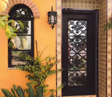 Let your Entrance Speak a Thousand Words with These Custom Iron Door Designs