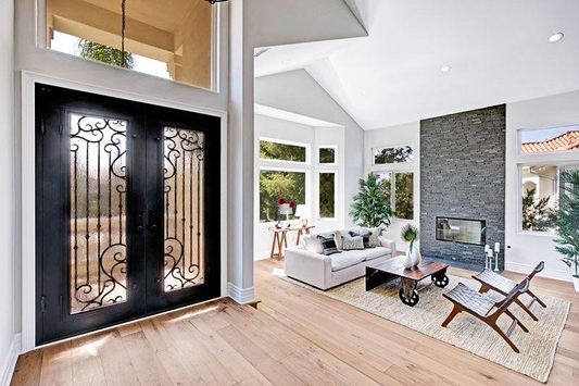 Wrought Iron Front Door
