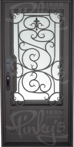 Wrought Iron Entry Front Doors In North Carolina