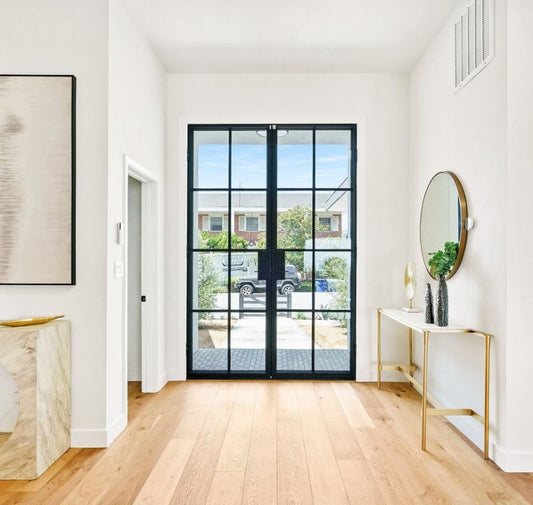 Top 3 Hacks to Enhance Spaciousness with Black Steel Doors in Fort Worth