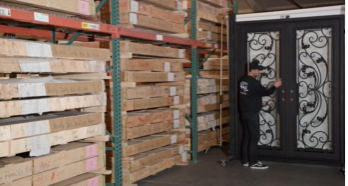 Our Valentine’s Day Pick: The Dream Double Flat Wrought Iron Door