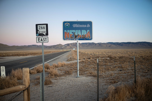 Sign leading to Laughlin, Nevada