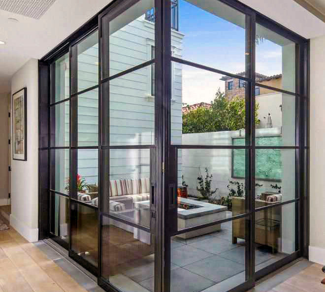 Iron and Steel Pocket Doors: Elegant Design and Convenient Functionality