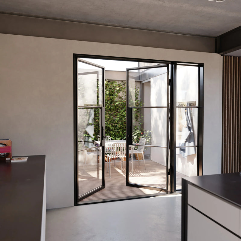 Contemporary Exterior Patio Doors