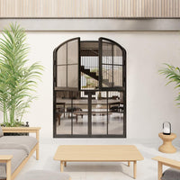 Air 5 Dutch - Double Mini Arch | Standard Sizes by Pinky’s Iron Doors — home doors, view 2