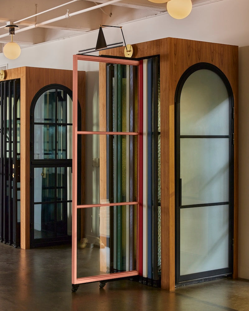 pinkys colored door cabinet showing sunset pink single steel door