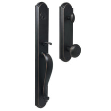 Load image into Gallery viewer, Wiltshire Door Handle in Oil Rubbed Bronze