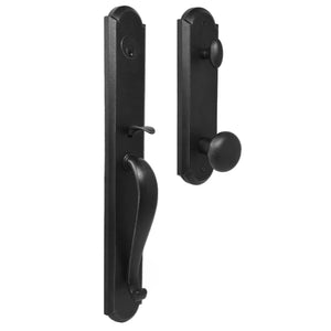 Wiltshire Door Handle in Black