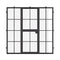 Air 5 Dutch with Side Windows - Single Flat | Standard Sizes by Pinky’s Iron Doors — home doors, view 1