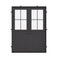 Air Getty Dutch with Thermal Break - Single Flat | Standard Sizes by Pinky’s Iron Doors — home doors, view 1